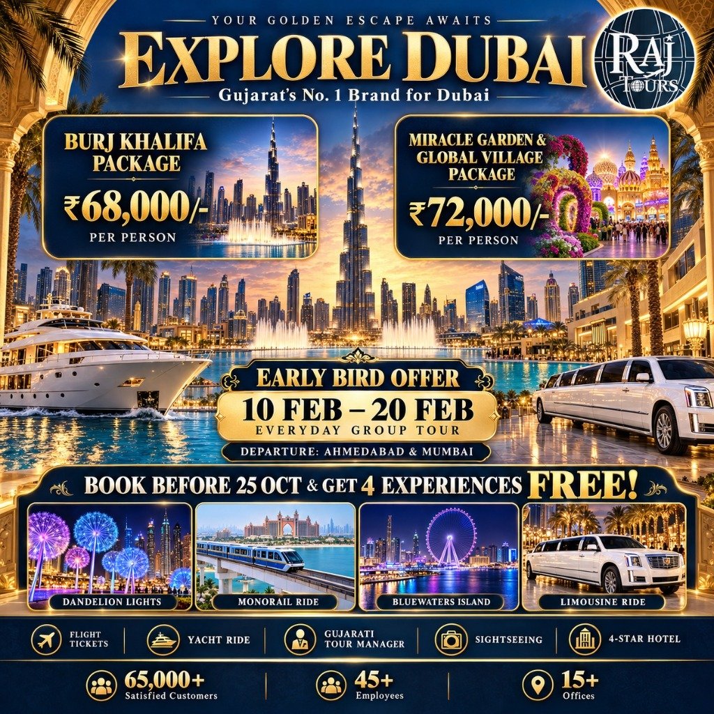 Dubai Golden Escape Poster